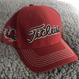 Titleist Red Golf Cap Hat